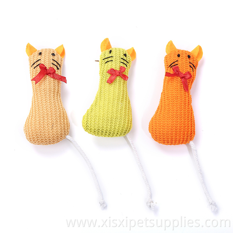new plush toy cat toy with organic catnip cat products